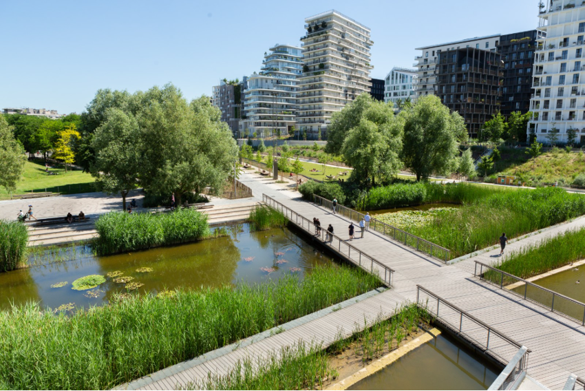 Parc Clichy Batignolles Martin Luther King (parc) Credit: Sofian Boussaid/Ville de Paris