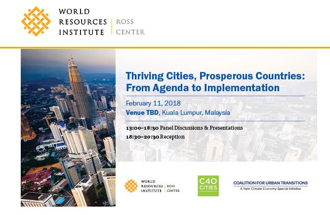 Resource Team Event at WUF9: Thriving Cities, Prosperous Countries: From Agenda to Implementation